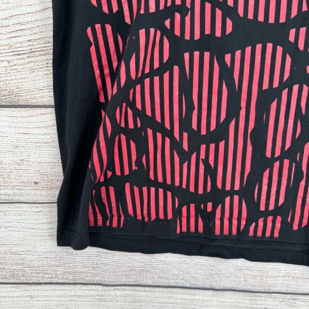Jordan Front All Over‎ Print Short Sleeve T-Shirt Adult Size Large Black